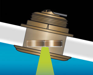 Airmar B164 1 Kw Bronze Th 12 D Tilted Element 6 P Garmin
