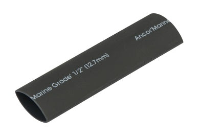 Ancor 1/2in x 48in  Black Heat Shrink Tubing - 305148