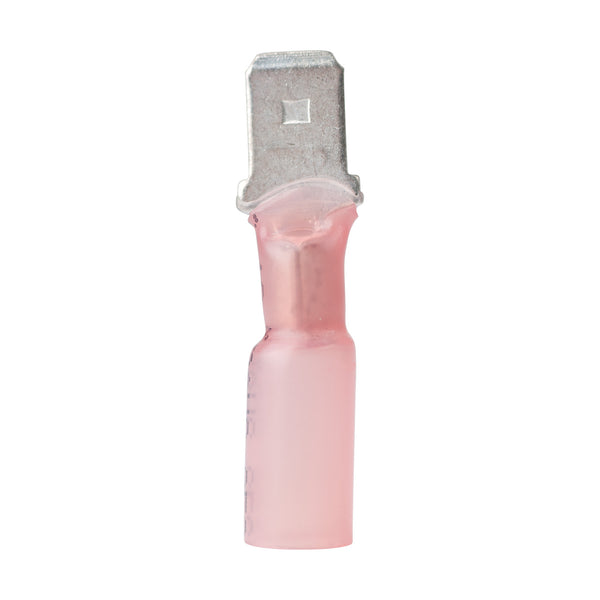 Ancor 22-18 Male Disconnect Heat Shrink Red 100 Pack - 316999