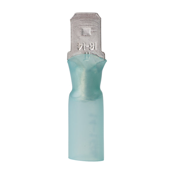 Ancor 16-14 Male Disconnect Heat Shrink Blue 25 Pack - 317925