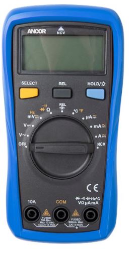 Ancor True RMS 12 Function Digital Multimeter - 703073