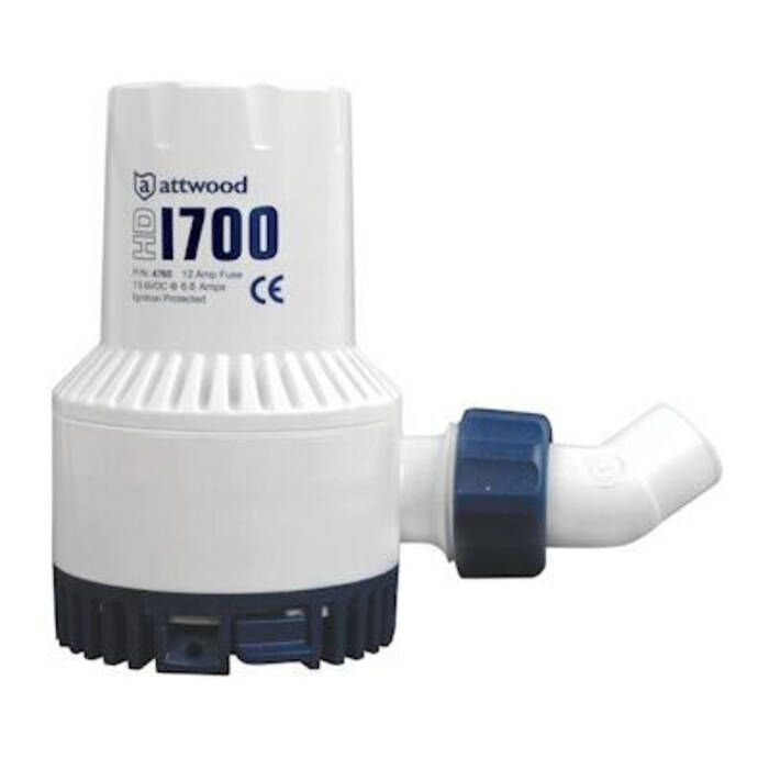 Attwood Heavy Duty HD1700 12vDC 6 Amp Bilge Pump - 4730-4