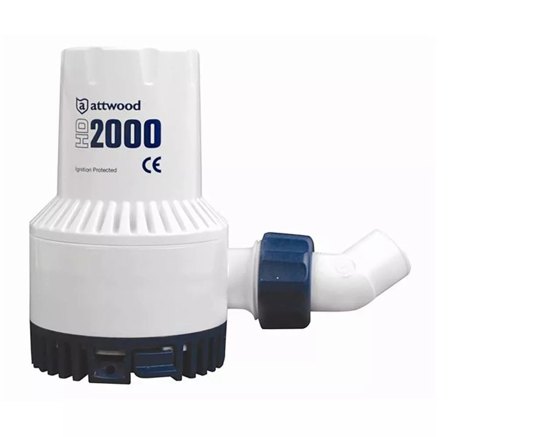 Attwood Heavy Duty HD2000 24vDC 3.5  Amp Bilge Pump - 4770-4