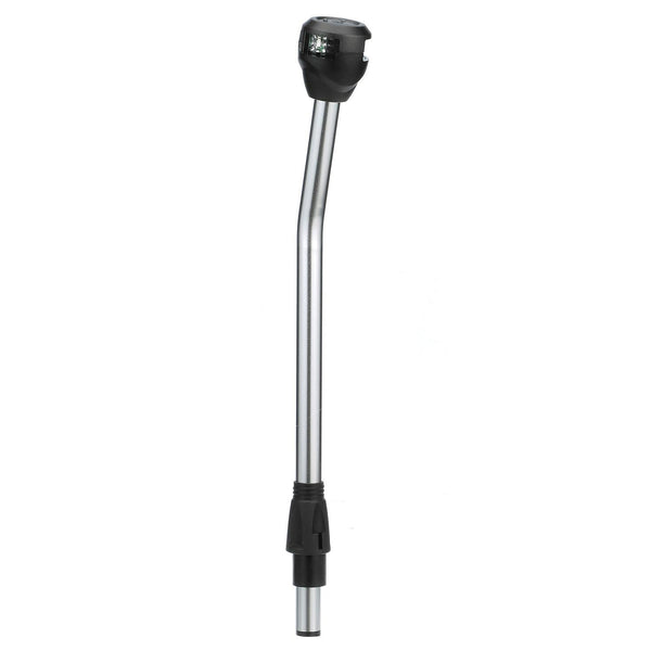 Attwood LightArmor Bi-Color 14in Angled Locking Collar Pole 2-Pin LED - NV6LC1-14A7