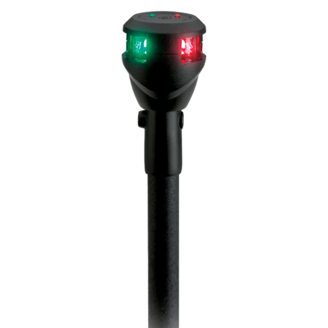 Attwood Light Armor Bi Color 14in Straight Locking Collar Pole 3 Pin Led With Task Light
