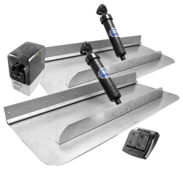 Bennett 30 X12 Trim Tabs W/Euro Waterproof Rocker