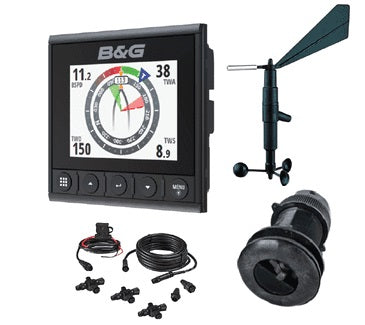B&G Triton2 Speed/Depth/Wind Package with DST810 and WS310 - 000-14955-002