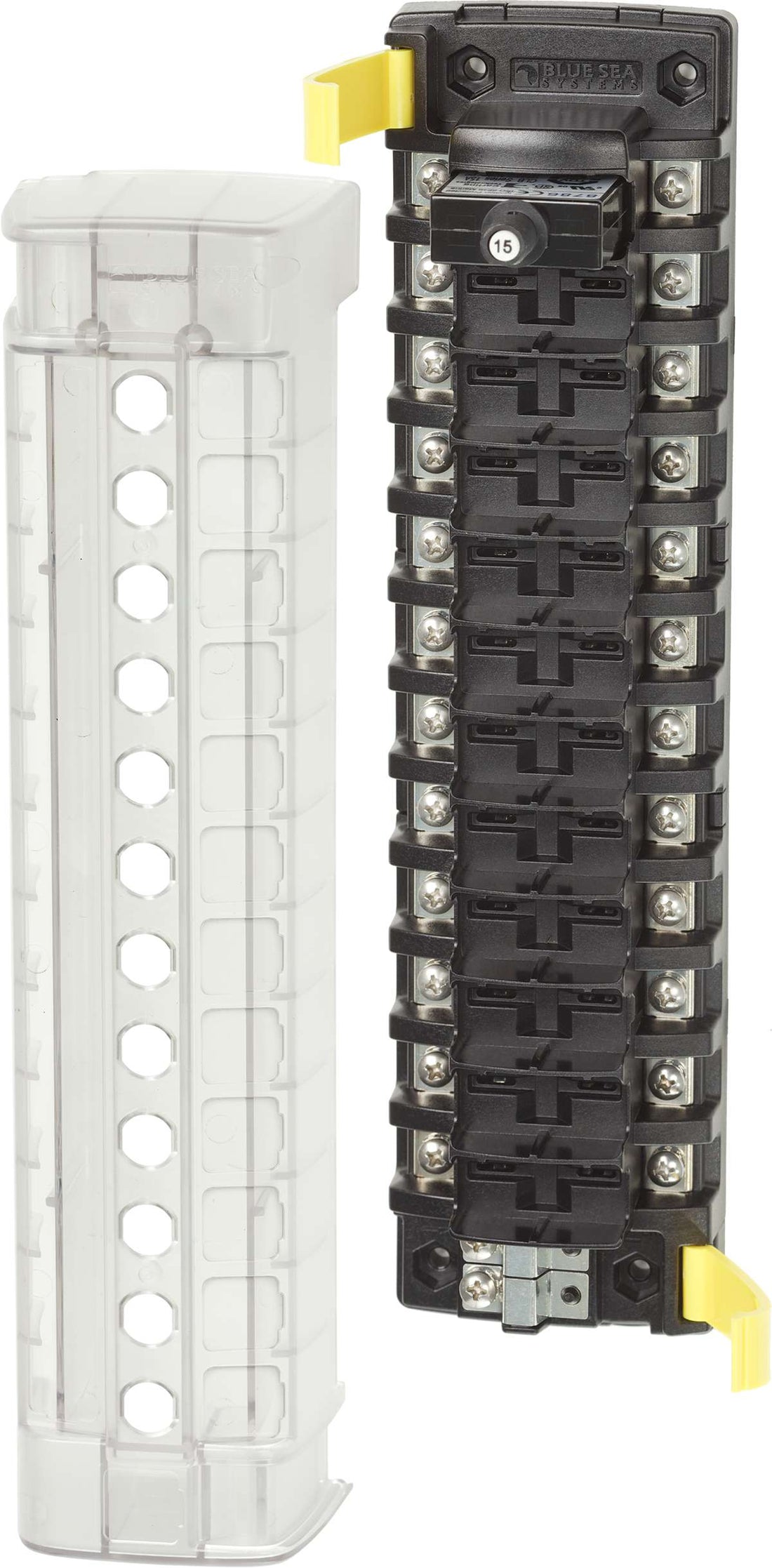 Blue Sea ST CLB Circuit Breaker Block - 12 Independant Circuits - 5051-BSS