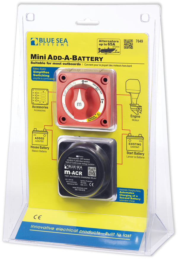 Blue Sea Add-A-Battery Mini - 7649-BSS