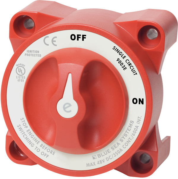 Blue Sea E-Series Battery Switch On-Off - 9003e-BSS
