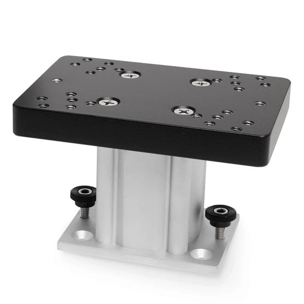 Cannon 4in Pedestal Mount Aluminum Fixed Base - 1904030