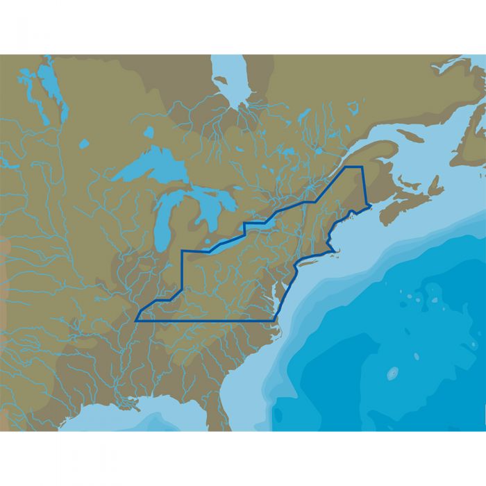 C-MAP M-NA-D073 4D microSD US Lakes North East - M-NA-D073-MS