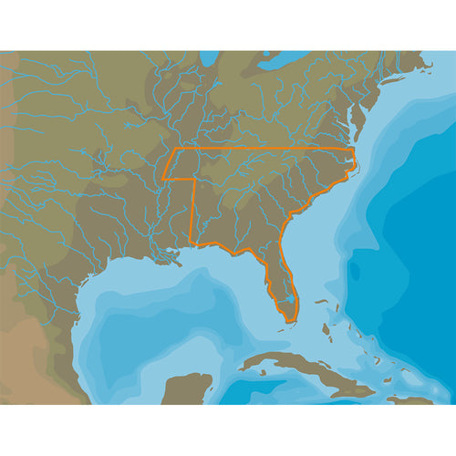 C-MAP M-NA-D074 4D microSD US Lakes South East - M-NA-D074-MS