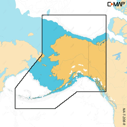 C-MAP Reveal X Coastal Alaska microSD - M-NA-T-208-R-MS