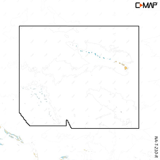 C-MAP Reveal X Coastal Hawaii, Marshall Islands and French Polynesia microSD - M-NA-T-210-R-MS