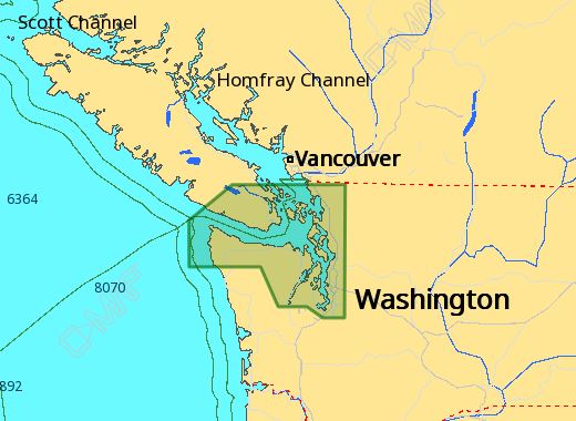C Map M Na D955 4 D Local Puget Sound San Juan Islands