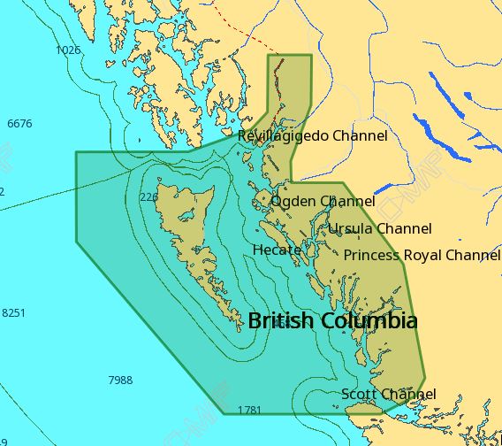 C Map M Na D958 4 D Local Queen Charlotte Dixon Ent
