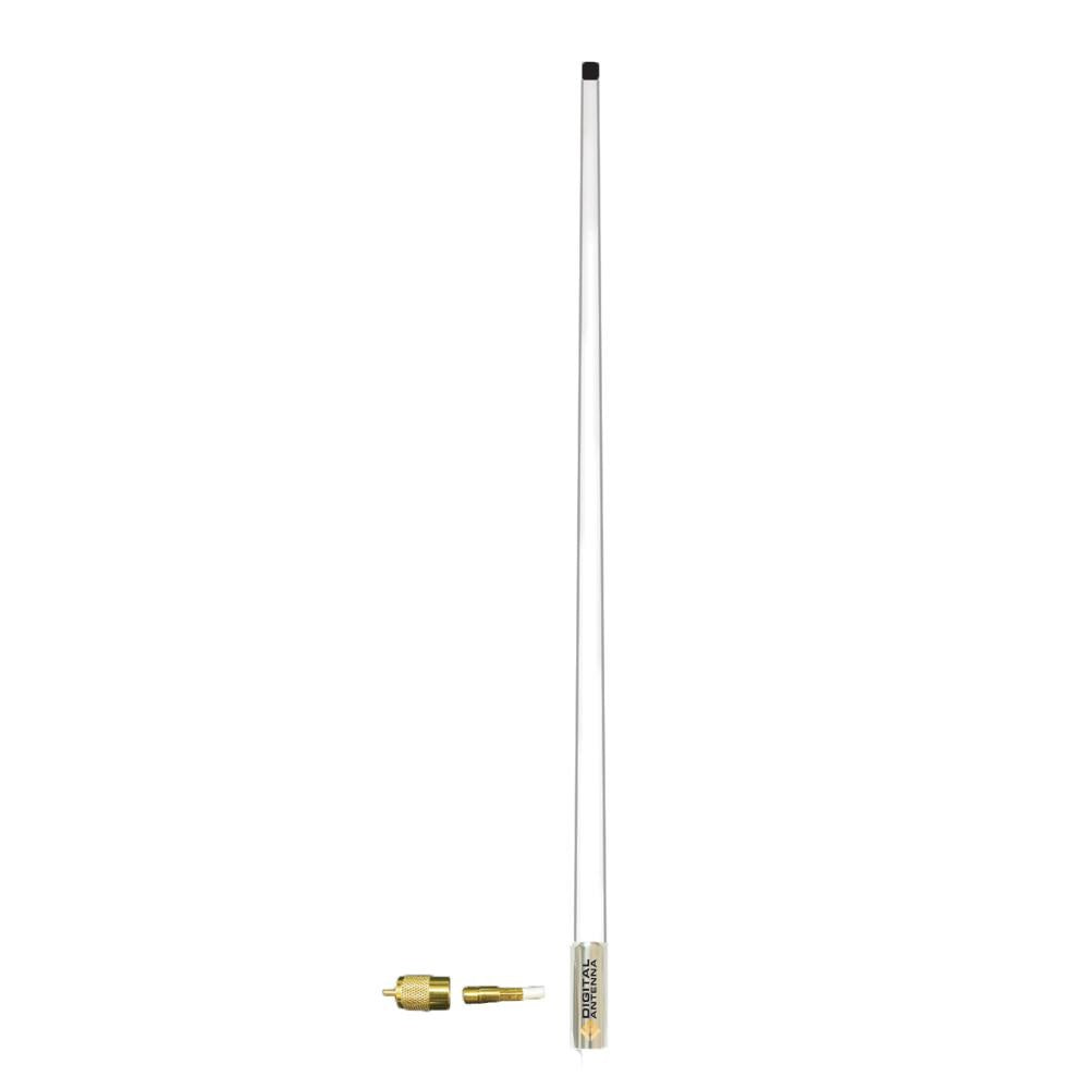 Digital 598-SW-S 8ft White AIS Antenna - 598-SW-S