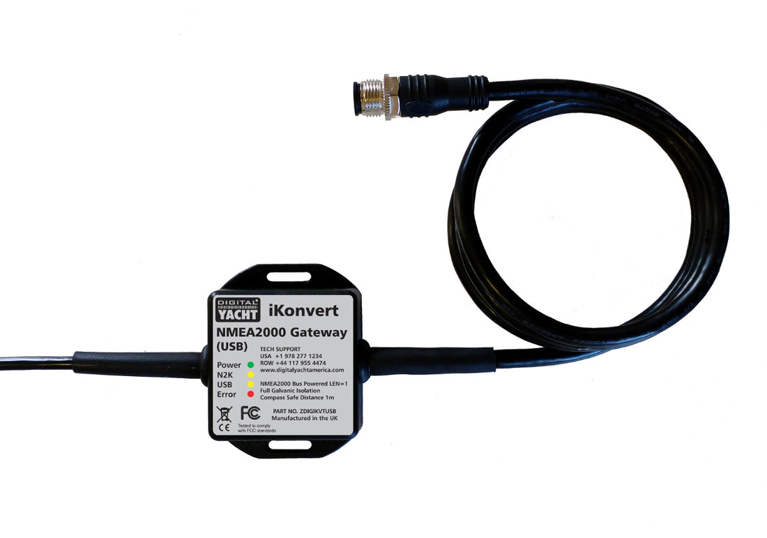 Digital Yacht iKonvert NMEA 2000/0183 Gateway Converter with USB - ZDIGIKVTUSB