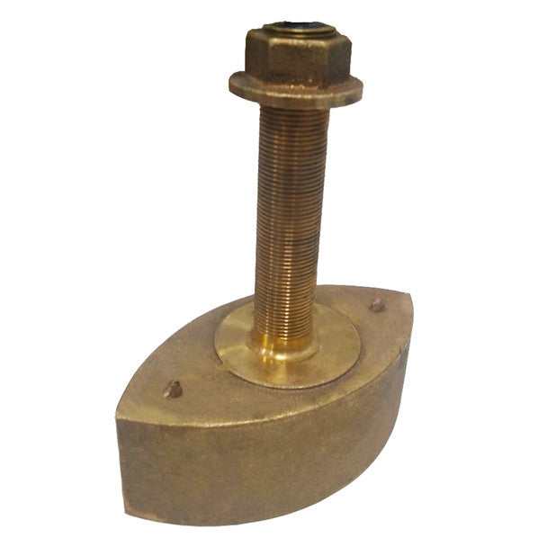 Echonautics CB131MA600 600w 80-130kHz Medium CHIRP Bronze Thru-Hull - CB131MA600