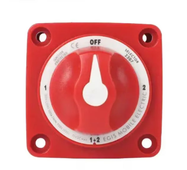 EGIS 2307 m-Series 300A Battery Selector Switch Off/1/Both/2 - 2307