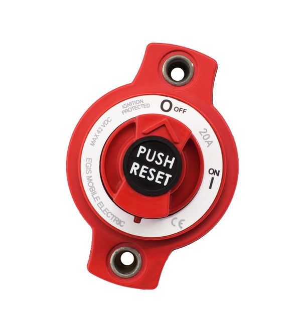 EGIS 20A Mini Breaker Disconnect Switch Panel Mount - 4701-20