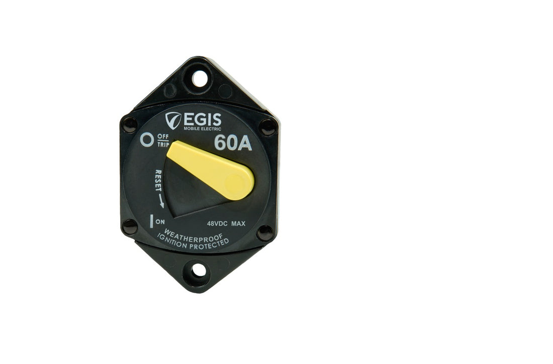 EGIS 87-Series 60 Amp Circuit Breaker Panel Mount - 4707-060
