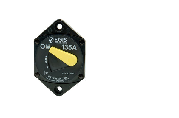 EGIS 87-Series 135 Amp Circuit Breaker Panel Mount - 4707-135