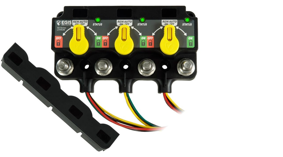 EGIS 8530-1535 XD Triple Flex Automatic Charging Relay with Knobs - 8530-1535