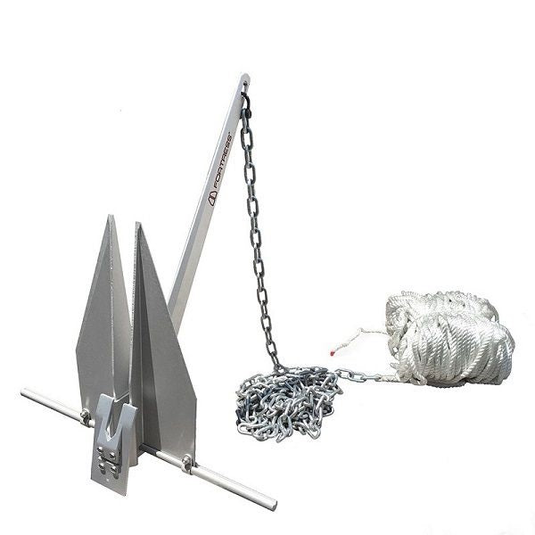 Fortress Fx 11 7 Lb Anchor Anchoring System 250ft 3/8in Line, 15ft 1/4in G30
