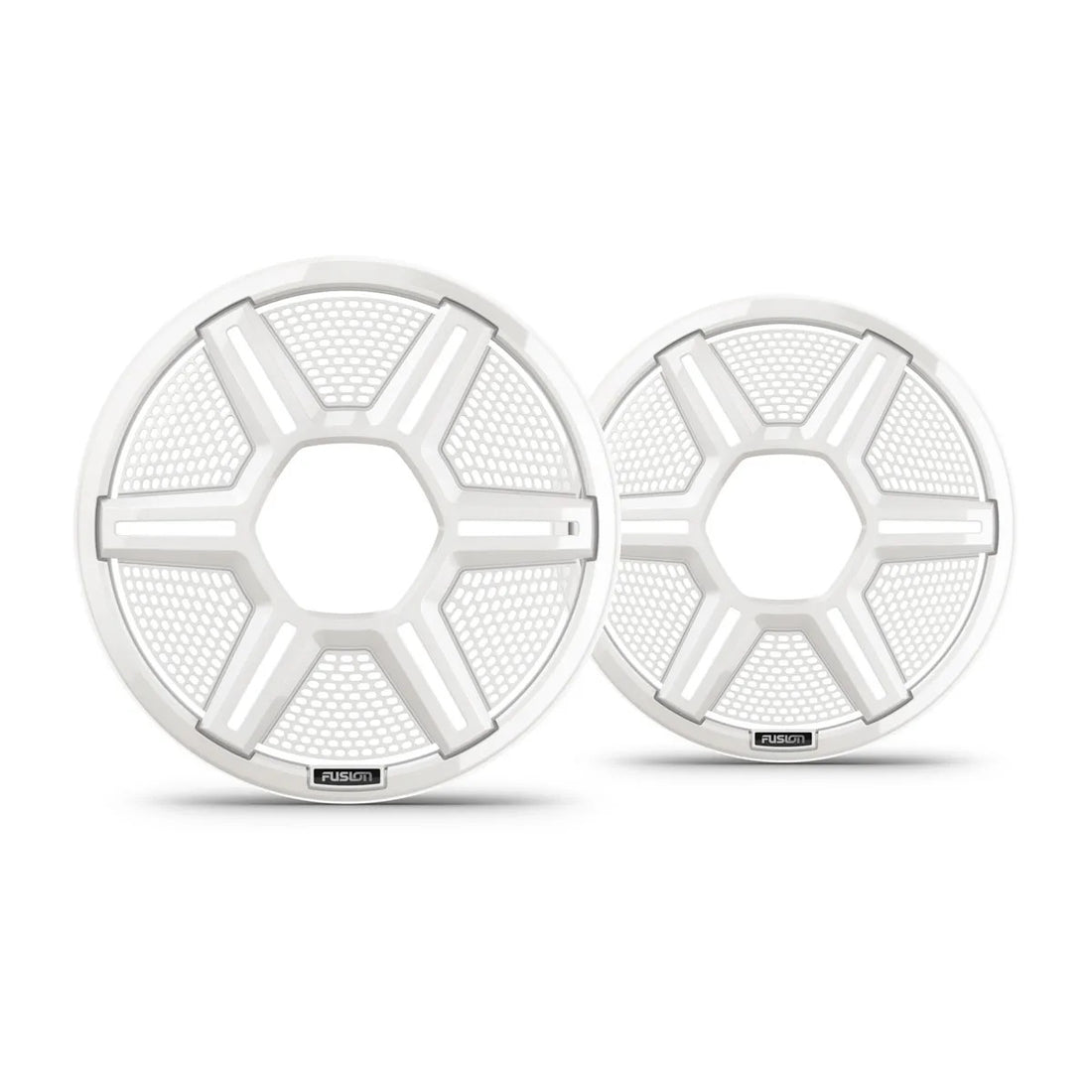 Fusion Apollo White Grilles for 8.8in Speakers - 010-13292-11