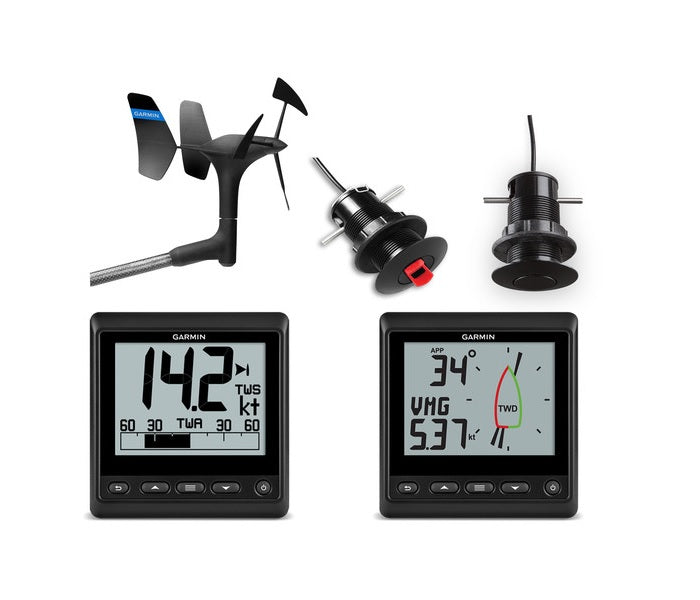 Garmin GNX Wired Sail Pack With 43MM Thru Hull Sensors - 010-01248-60