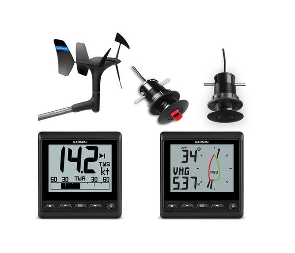 Garmin GNX Wired Sail Pack With 43MM Thru Hull Sensors - 010-01248-60
