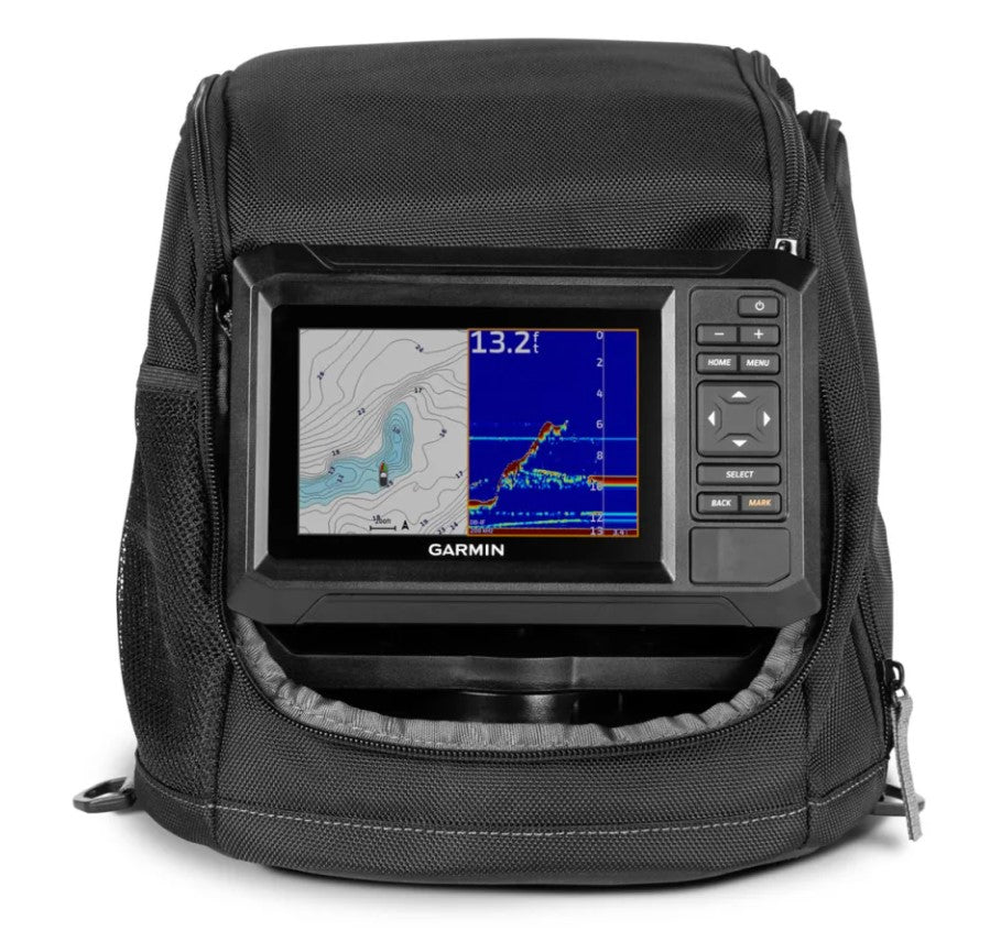 Garmin ECHOMAP UHD2 53cv Ice Bundle With Dualbeam-IF GN+ US Inland - 010-02590-35