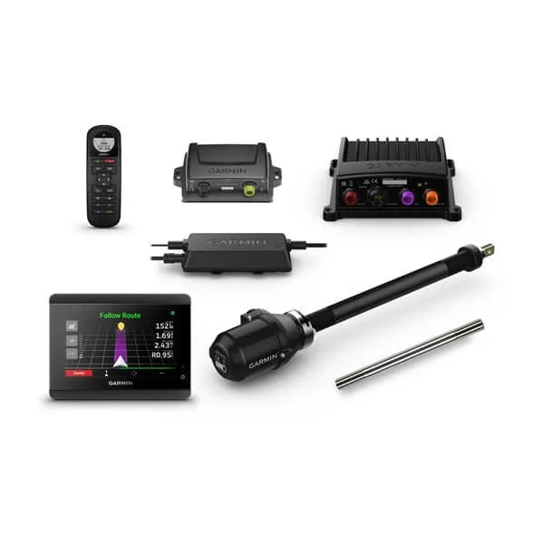 Garmin Reactor 40 Autopilot For Kicker with GHC50 with Stainless Steel Tilt Tube - 010-02794-10