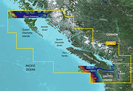 Garmin Vca501 L G3 Vision Vancouver To Dixon Entrance