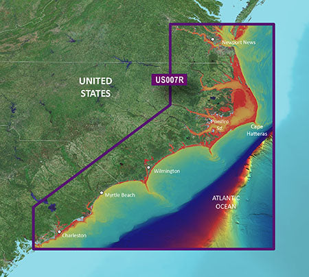 Garmin VUS007R G3 Vision Norfolk To Charleston - 010-C0708-00
