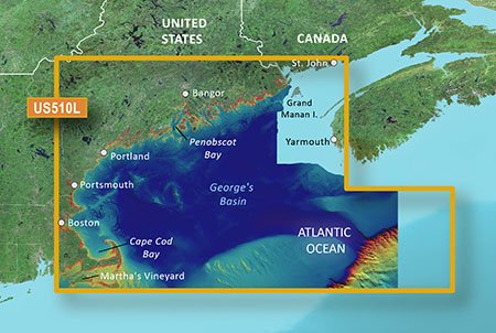Garmin VUS510L G3 Vision St. John - Cape Cod - 010-C0739-00