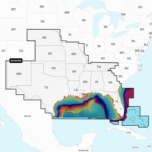 Garmin Nvus006 R Navionics+ Vision+ U.S. South Micro Sd