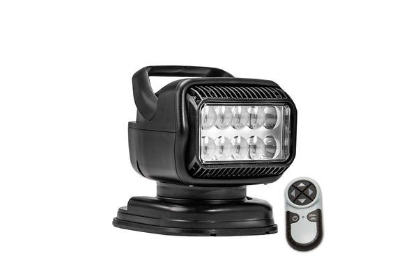 Golight GT Series LED Black Wireless Handheld Remote Portable Magnetic Shoe 12v - 79514GT