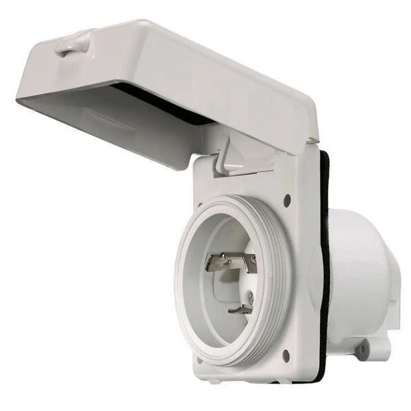 Hubbell HBL303NM 30A Inlet Polycard - HBL303NM