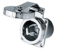 Hubbell HBL504SS SS Inlet 50A 125/250V - HBL504SS