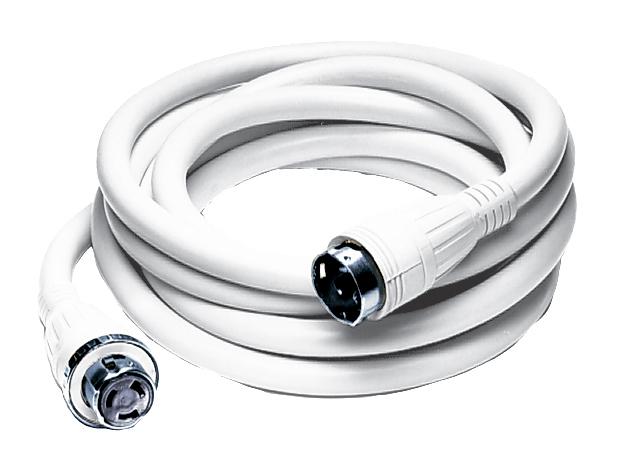 Hubbell HBL61CM52W 50A 250V 50ft White Shore Cord - HBL61CM52W