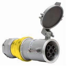 Hubbell M5200 Cs1 200 A Female Connector Body 600 V 4 Pole