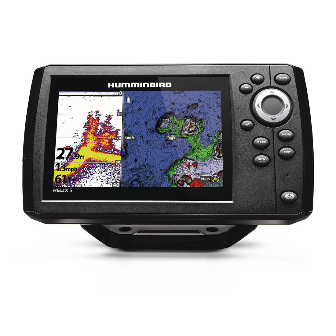 Humminbird HELIX5 CHIRP GPS 5in WVGA Sonar GPS G3 - 411660-1