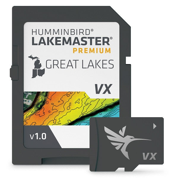 Humminbird Lakemaster VX Premium Great Lakes microSD - 602002-1