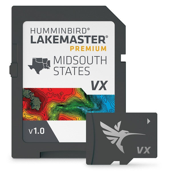 Humminbird Lakemaster VX Premium Mid-South States microSD - 602005-1
