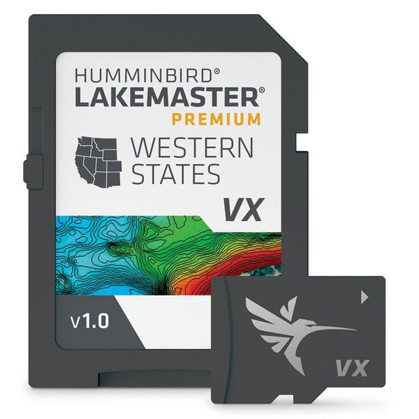 Humminbird Lakemaster VX Premium West States microSD - 602009-1