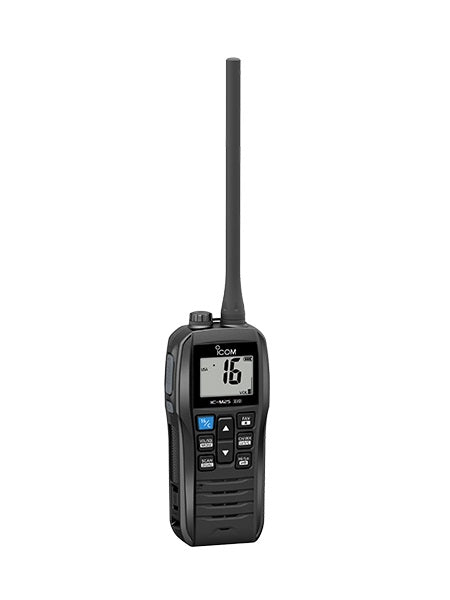Icom M25 Floating Handheld VHF Black 5 Watts - M25 EVO Black 61 USA