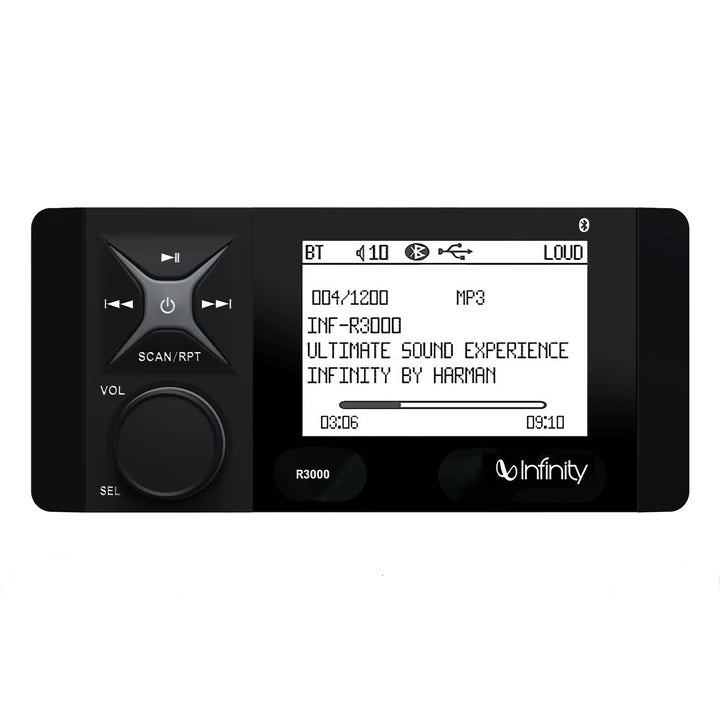 Infinity R3000 AM/FM Stereo Bluetooth - INFR3000